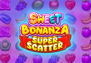 Игровой автомат Sweet Bonanza Super Scatter в Vegas Grand Casino